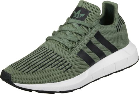 adidas herren swift run fitnessschuhe grün|Adidas swift running shoes.